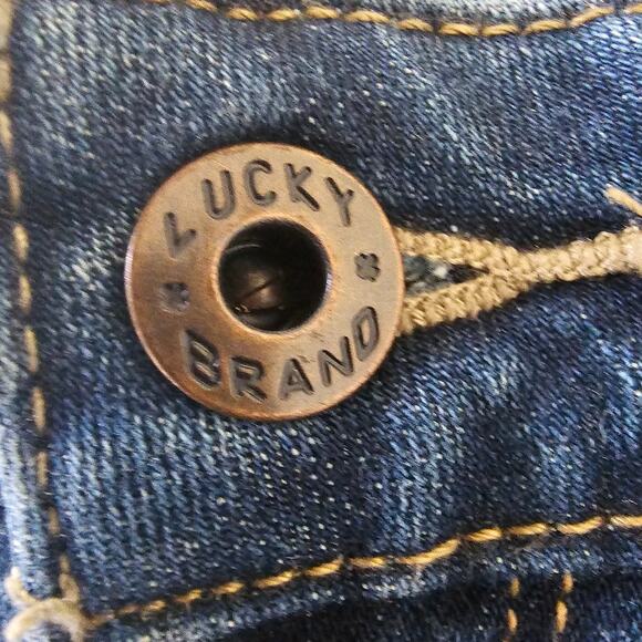 Lucky Brand Lolita Skinny Jeans 12/31 Blue Mid Rise Minimalist Denim Classic Fit - Picture 5 of 12